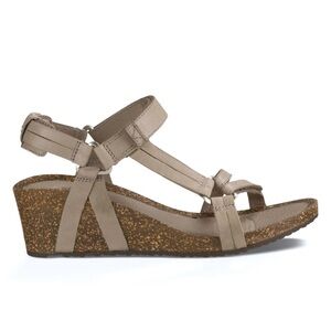 Teva Women's Ysidro Universal Wedge Sandal Taupe Sz 9